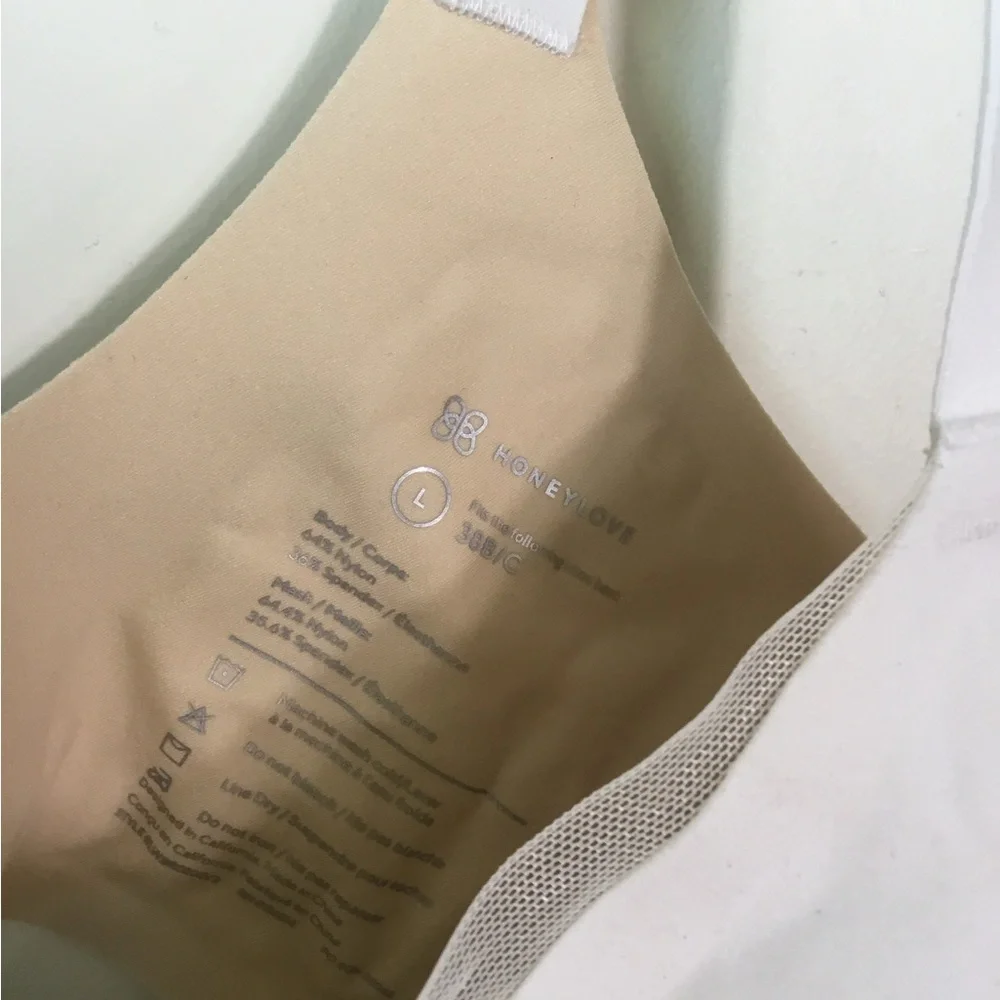 Honeylove Crossover Wireless Bra 38 B/C